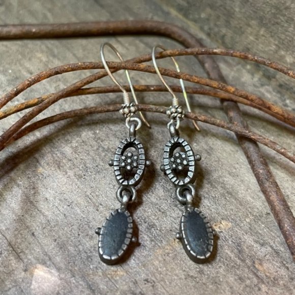 Artisan Boho Chic Tribal Dangle Drop Earrings - Picture 12 of 12